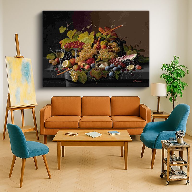 Ressam Kanvas Tablo 983